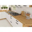 Alsó szekrény sarokba, fehér/artisan tölgy, LULA 89x89 ND 1F BB