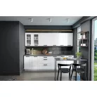 Alsó szekrény, fehér, LULA 60 D 1F BB