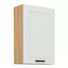 Felső szekrény, fehér/artisan tölgy, LULA 60 G-90 1F