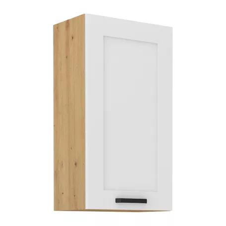 Felső szekrény, fehér/artisan tölgy, LULA 50 G-90 1F