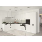 Magas szekrény beépített sütőhöz, fehér, LULA 60 DP-210 2F