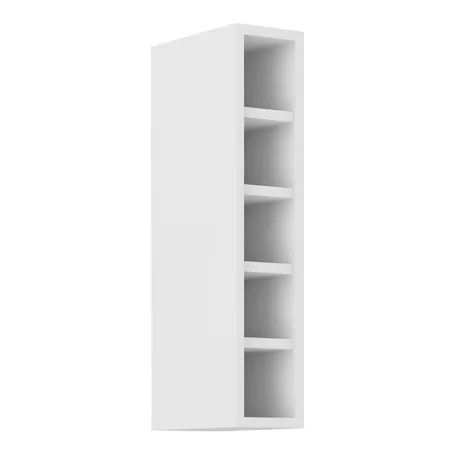 Felső polcos szekrény, fehér, LULA 15 G-72 OTW