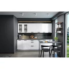 Felső polcos szekrény, fehér, LULA 15 G-90 OTW