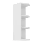 Felső polcos szekrény, fehér, LULA 30 G-72 ZAK BB