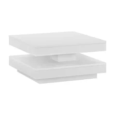 Dohányzóasztal, fehér, MANDY