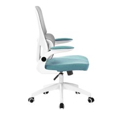 Irodai szék, barna/neomint/fehér, RAMIRO