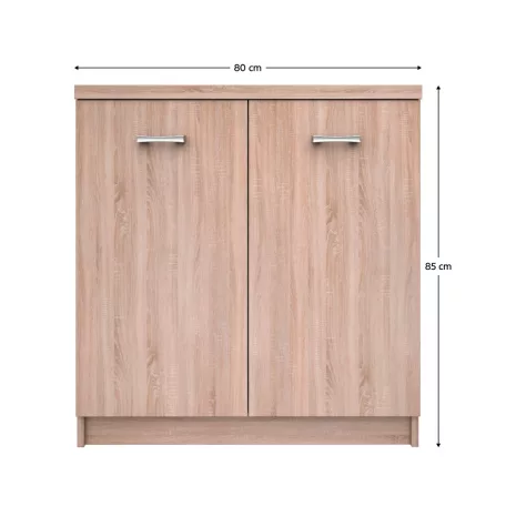 Komód 2D, sonoma tölgy, TOPTY TYP 21