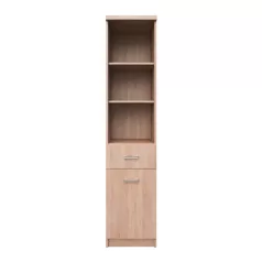 Nyitott polcos szekrény 1D1S, sonoma tölgy, TOPTY TYP 33