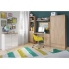 Nyitott polcos szekrény 1D1S, sonoma tölgy, TOPTY TYP 33