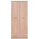 Szekrény 2D1S, sonoma tölgy, TOPTY TYP 30