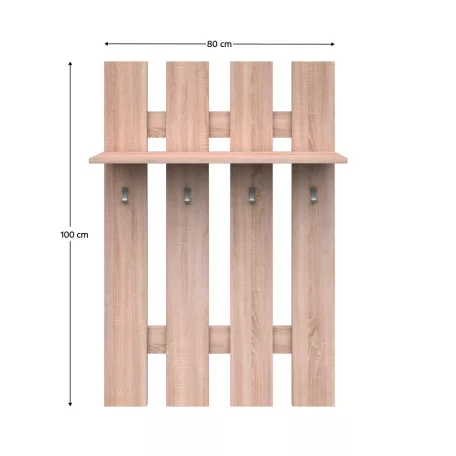 Akasztó 80, sonoma tölgy, TOPTY TYP 29