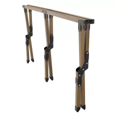 Kempingasztal, barna, ARTUR