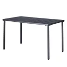 Kerti asztal, fekete, SALTON