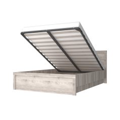 Ágy tárhellyel, 140x200, nairobi gesztenye, JESI