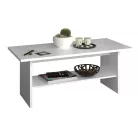 Dohányzóasztal 120, fehér, ERODIN