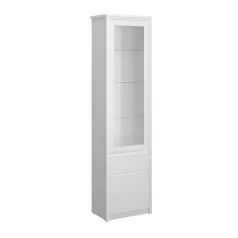 Vitrin 1D1W1S, fehér, ERODIN