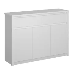 Komód 3D2S, fehér, ERODIN