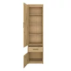 Polcos szekrény 2D1S, artisan tölgy, AIRON