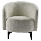 Fotel, fehér/fekete, PRESO