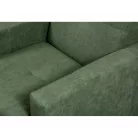 Fotel, zöld szövet, VALDO