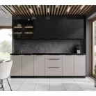 Felső szekrény, fekete, SIBER 30 G-72 1F