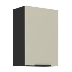 Felső szekrény, cashmere/fekete, ARAKA 50 G-72 1F