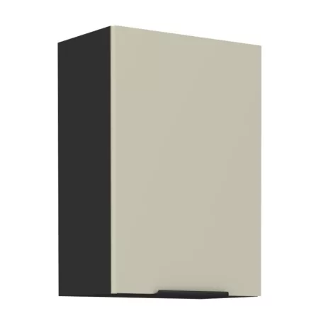 Felső szekrény, cashmere/fekete, ARAKA 50 G-72 1F