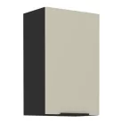Felső szekrény, cashmere/fekete, ARAKA 45 G-72 1F