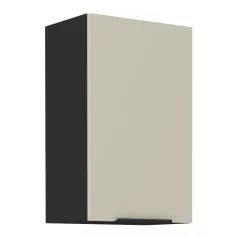 Felső szekrény, cashmere/fekete, ARAKA 45 G-72 1F