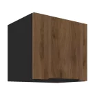 Felső szekrény, okapi dió/fekete, MENZO 40 GU-36 1F