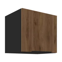 Felső szekrény, okapi dió/fekete, MENZO 40 GU-36 1F