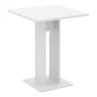 Étkezőasztal, fehér, 67,5x67,5 cm, EVERET