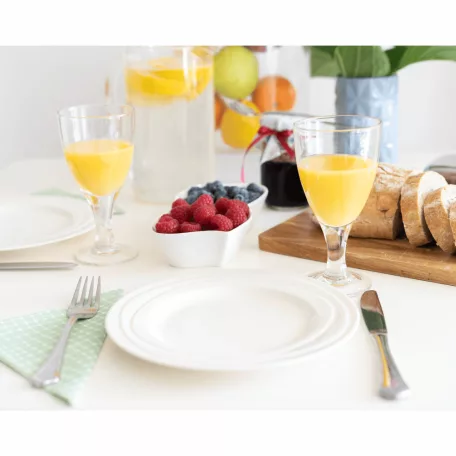 Étkezőasztal, fehér/bükk, 70x70 cm, DIDIER 4 NEW