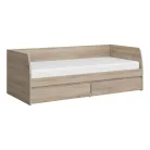 Ágy 2S, 90x200, sonoma tölgy, NORTY TYP 28