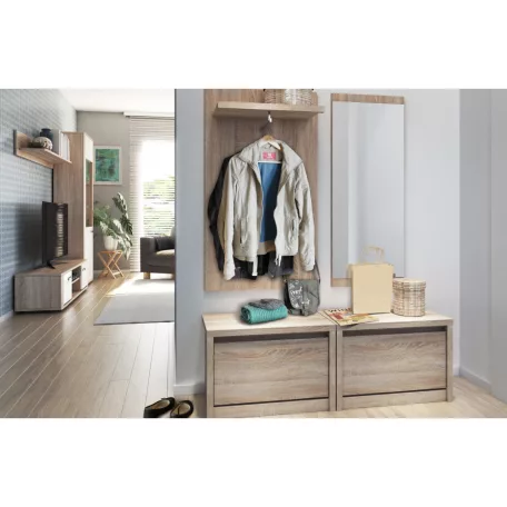 Tükör, sonoma tölgy, NORTY TYP 26