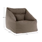 Babzsák, barna, URASON