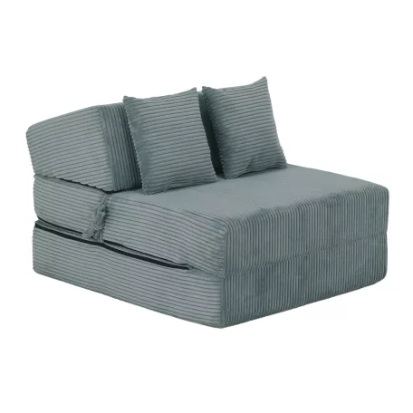 Összecsukható matrac/fotel, 2v1, mentol, PELOS