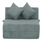 Összecsukható matrac/fotel, 2v1, mentol, PELOS