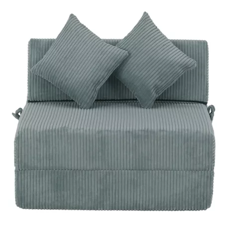 Összecsukható matrac/fotel, 2v1, mentol, PELOS