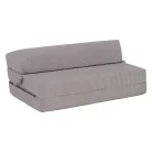 Összecsukható matrac/fotel, 2v1, szürke, VEDIS