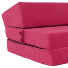Összecsukható matrac/fotel, 2v1, rózsaszín magenta, VEDIS