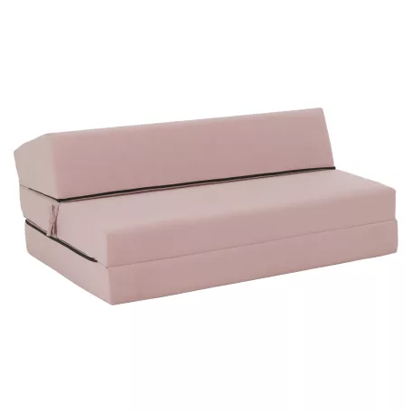 Összecsukható matrac/fotel, 2v1, rózsaszín, VEDIS