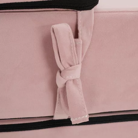 Összecsukható matrac/fotel, 2v1, rózsaszín, VEDIS