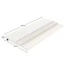 Matrac, habszivacs, 90x200, VALERI