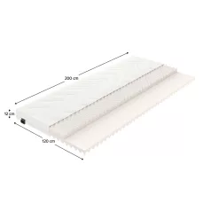 Matrac, habszivacs, 120x200, VALERI