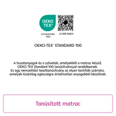 Matrac, habszivacs, 90x195, VALERI