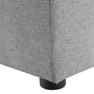 Zsámoly, Twist szövet, szürke, REGOR