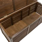 Kerti tárolódoboz, barna, LADAM