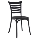 Rakásolható szék, fekete, SAVITO