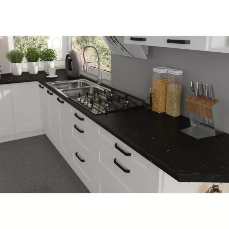 Magas szekrény, artisan tölgy/fehér, LULA 60 DK-210 2F